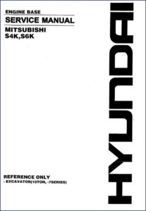 mitsubishi s4k, s6k service manual, mitsubishi service manual, mitsubishi s4k,