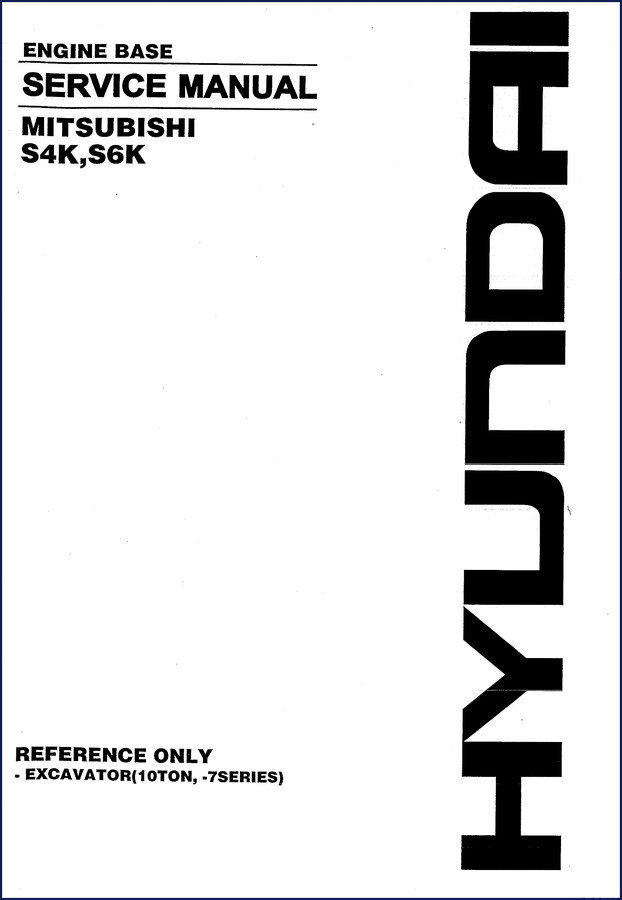 mitsubishi s4k, s6k service manual, mitsubishi service manual, mitsubishi s4k,