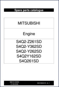 mitsubishi s4q2, mitsubishi manual