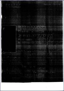 mitsubishi s6b, mitsubishi manual