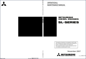 mitsubishi sl, mitsubishi manual