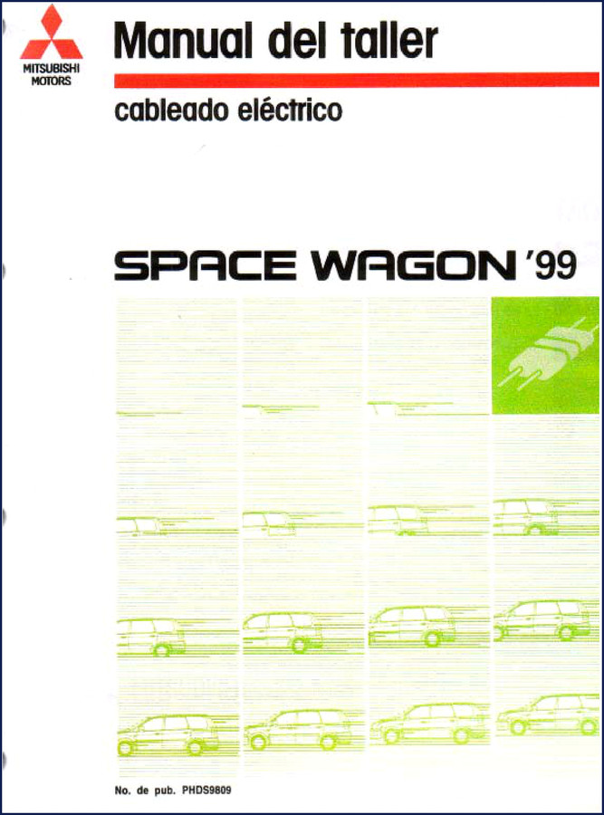 mitsubishi space wagon 1998 wiring diagram factory manual, mitsubishi wiring diagram, mitsubishi space