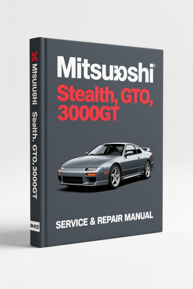 mitsubishi stealth, gto, 3000gt service manual, mitsubishi service manual, mitsubishi stealth,