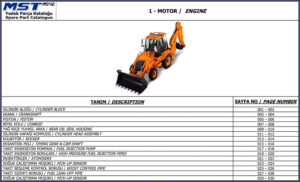 mst m542 parts catalog manual, parts catalog, m542