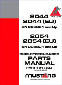 mustang 2044 2054 2010 skid, mustang manual, mustang 2044