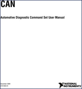 national instruments can 2009 user manual, national instruments manual, national instruments instruments