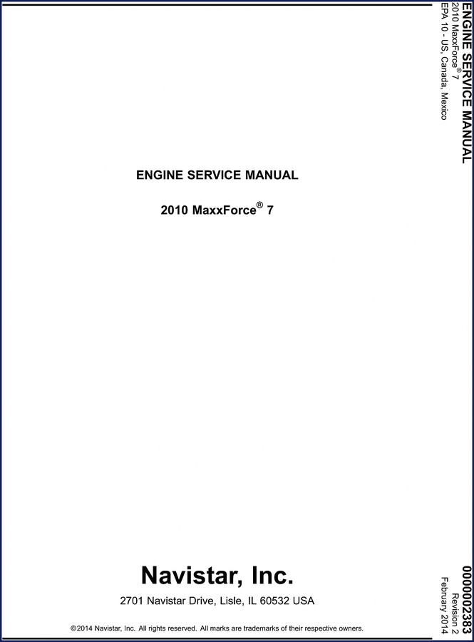 navistar maxxforce 7 2014 service manual, navistar service manual, navistar maxxforce