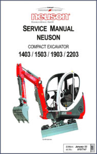 neuson 1403 2005 parts catalog, neuson parts catalog, neuson 1403