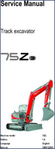 neuson 75z3 2004 service manual, neuson service manual, neuson 75z3