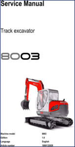 neuson 8003 2004 service manual, neuson service manual, neuson 8003