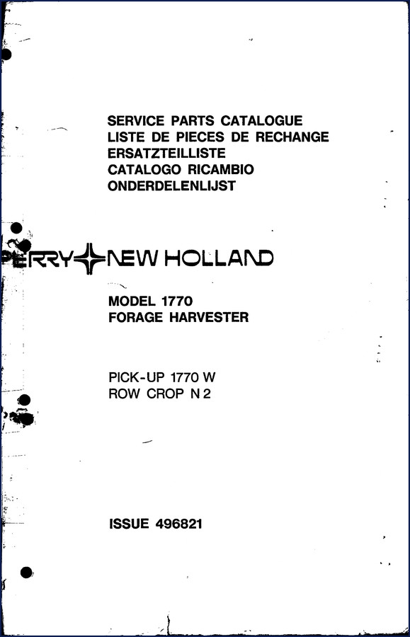 new holland 1770, 1770 w parts catalog, new holland parts catalog, new holland holland