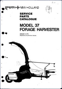 new holland 37 1975 parts catalog, new holland parts catalog, new holland holland