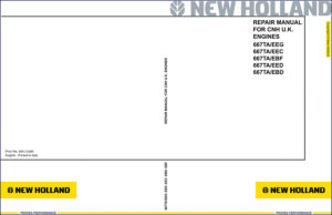 new holland 667ta engine repair manual, new holland repair manual, new holland holland