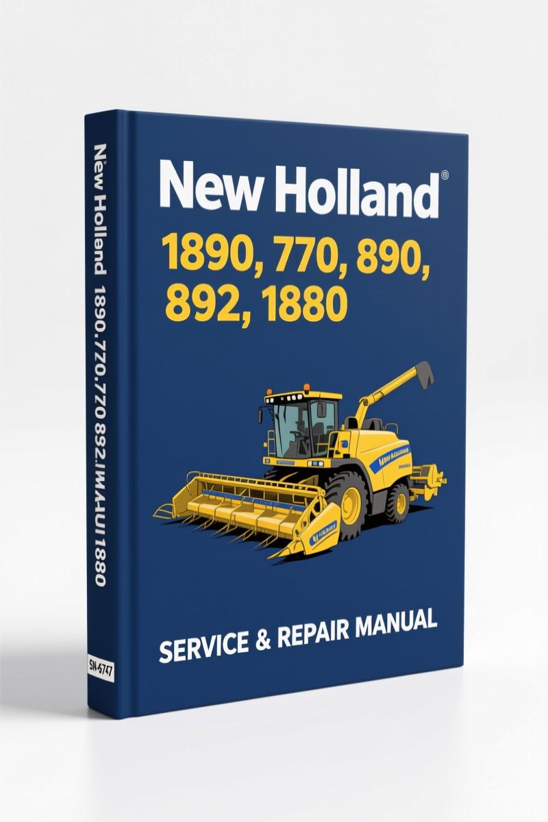 new holland 1890, 770, 890, 892, 1880 1976, new holland parts catalog, new holland holland