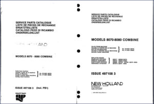 new holland 8070, 8080 1979 parts catalog, new holland parts catalog, new holland holland