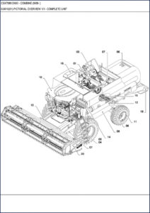new holland csx7080, d660 2008 parts catalog, new holland parts catalog, new holland holland