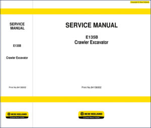 new holland e135b service manual, new holland service manual, new holland holland