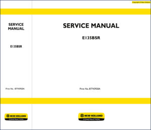 new holland e135bsr 2008 repair manual, new holland repair manual, new holland holland