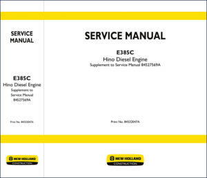 new holland e385c service manual, new holland service manual, new holland holland