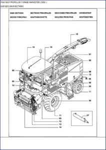 new holland fx40 2002 parts catalog, new holland parts catalog, new holland holland