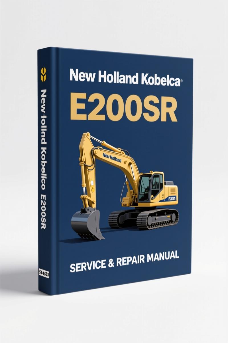 new holland kobelco e200sr workshop manual, new holland kobelco workshop manual, new holland kobelco holland