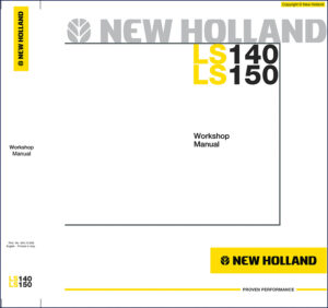 new holland ls140, ls150 workshop manual, new holland workshop manual, new holland holland