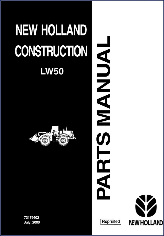 new holland lw50 2000 parts catalog, new holland parts catalog, new holland holland