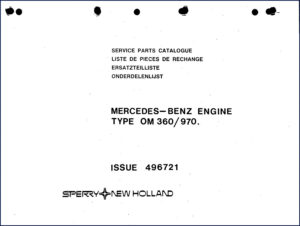 new holland om 360/970 parts catalog, new holland parts catalog, new holland holland