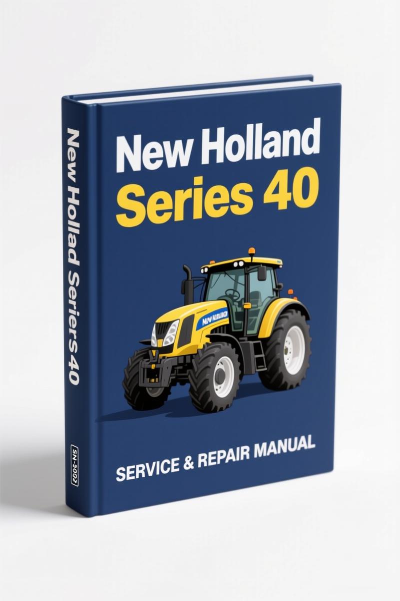 new holland series 40 service manual, new holland service manual, new holland holland