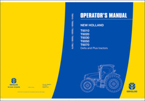 new holland t6010, new holland manual, new holland holland