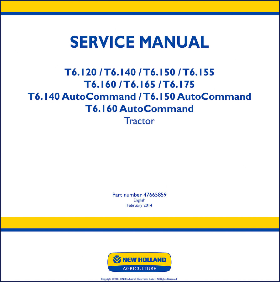 new holland t6.120, new holland manual, new holland holland