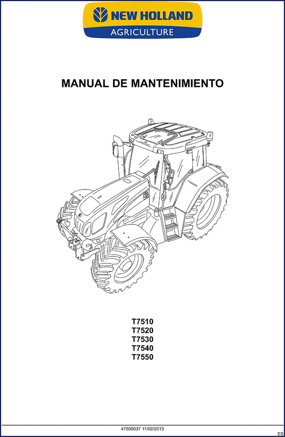 new holland t7510, new holland manual, new holland holland