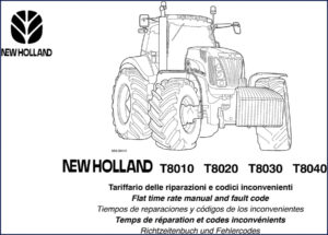 new holland t8010, t8020, t8030, t8040 service manual, new holland service manual, new holland holland