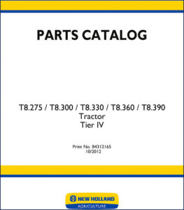 new holland t8.275, new holland manual, new holland holland