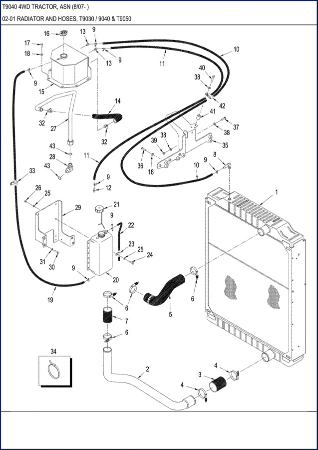 new holland t9030 t9040 t9050 parts catalog, new holland parts catalog, new holland holland