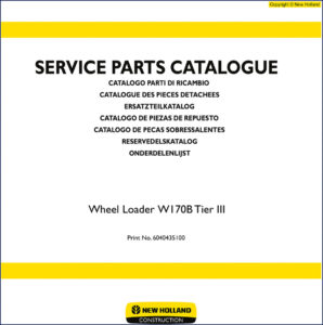 new holland w170b parts catalog, new holland parts catalog, new holland holland