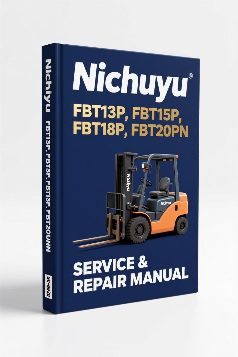 nichiyu fbt13p fbt15p fbt18p fbt20pn forklift service manual, nichiyu service manual, nichiyu fbt13p