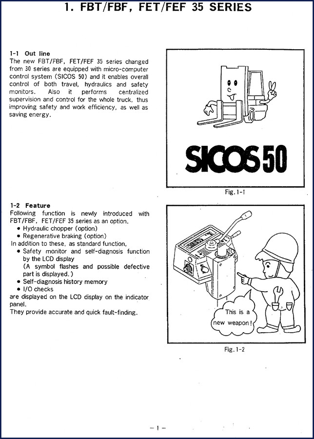 nichiyu fbt35 fbf35 fet35 fef35 service manual, nichiyu service manual, nichiyu fbt35