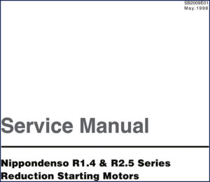 nippondenso r1.4 r2.5 1998 service manual, nippondenso service manual, nippondenso r1.4