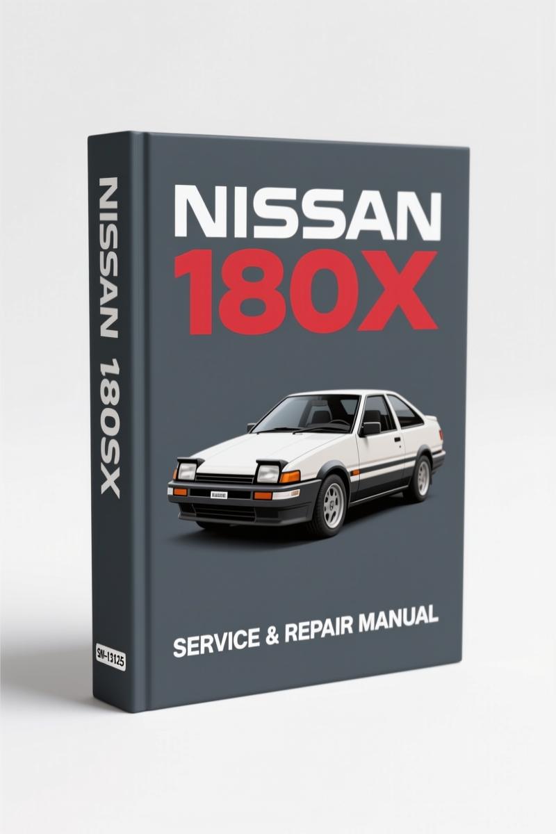 1991 nissan 180sx service manual, nissan service manual, nissan nissan