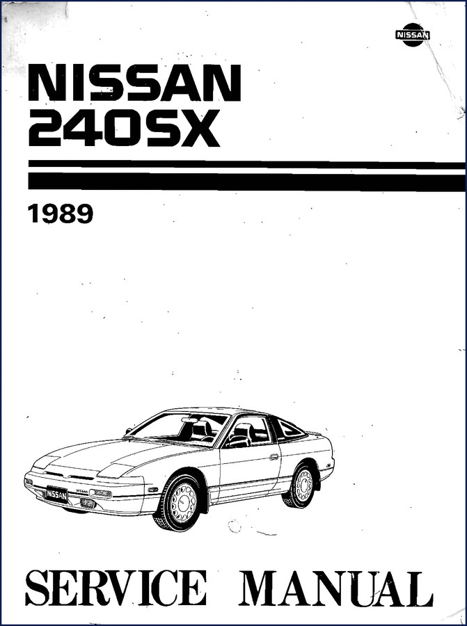 nissan 240sx 1989 service manual, nissan service manual, nissan 240sx