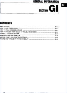 nissan 300zx workshop manual, nissan workshop manual, nissan 300zx