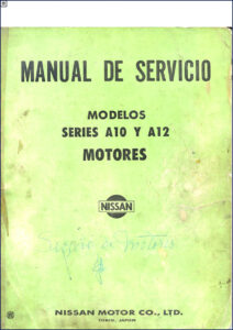 nissan a10, a12 service manual, nissan service manual, nissan a10,