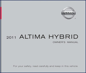nissan altima hybrid 2011 user manual, nissan manual, nissan altima