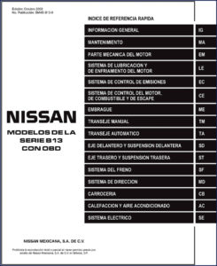 nissan b13 2003 service manual, nissan service manual, nissan b13