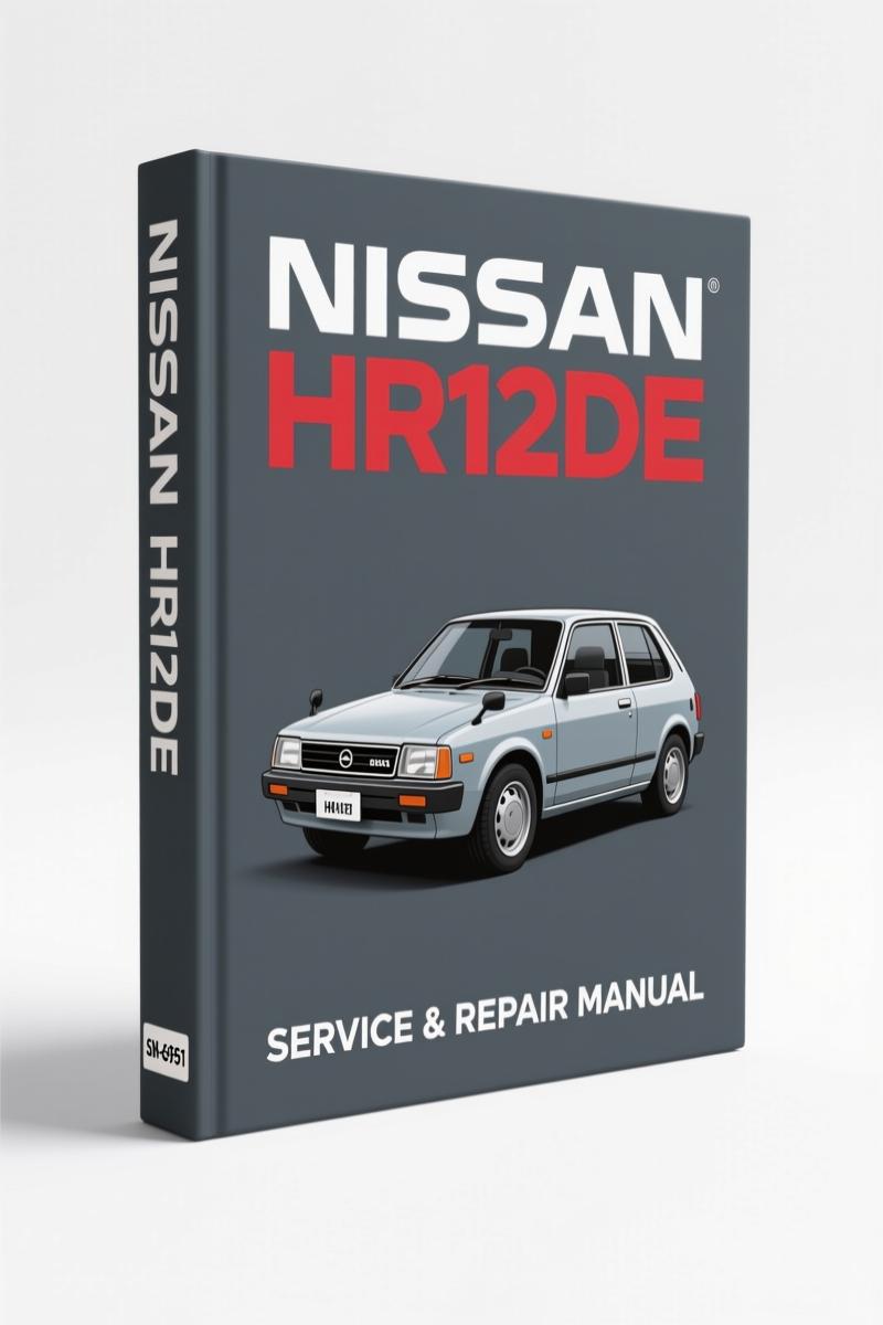 nissan hr12de service manual, nissan service manual, nissan hr12de