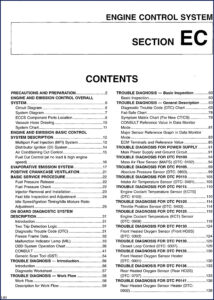 nissan ka24e technical manual, nissan manual, nissan ka24e