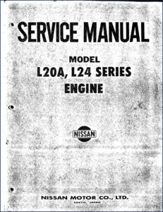 nissan l20a, l24 service manual, nissan service manual, nissan l20a,