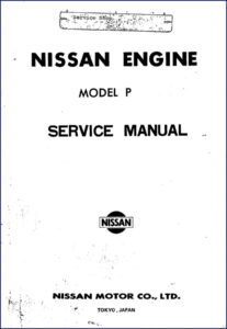 nissan p service manual, nissan service manual, nissan p