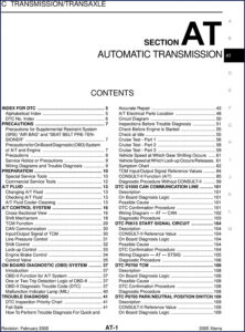nissan xterra 2005 service manual, nissan service manual, nissan xterra